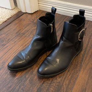 Zara Black Ankle Boots
